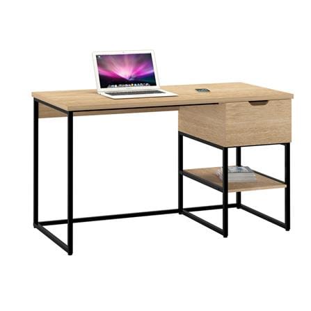 โต๊ะทำงานไม้ FURDINI HAGAN CT-3602 120 ซม. สี LIGHT OAK_4
