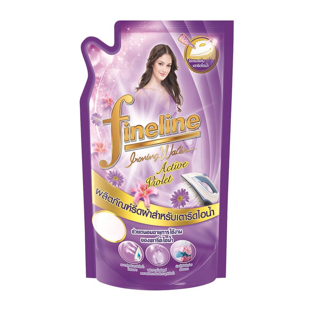 รีฟิลน้ำยารีดผ้า FINELINE 600ml ACTIVE VIOLET