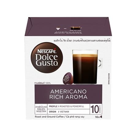 แคปซูลเครื่องชงกาแฟ NESCAFE DOLCE GUSTO AMERICANO ...