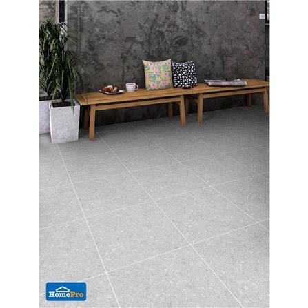กระเบื้องพื้นพอร์ซเลน  16x16 นิ้ว COTTO โมดิช สีเทาอ่อน PM 0.96M2_1