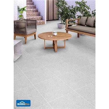 กระเบื้องพื้นพอร์ซเลน  16x16 นิ้ว COTTO โมดิช สีเทาอ่อน PM 0.96M2_2