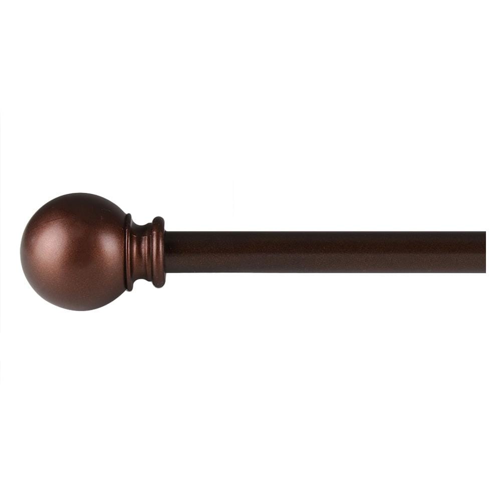 รางเหล็ก ยืดหด HOME LIVING STYLE BALLOON 110-210 ซม. สีน้ำตาล