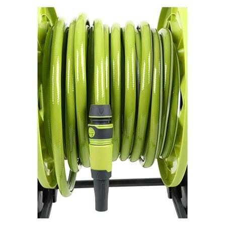 สายยางโรลล้อลาก SPRING DGH-008-S 1/2นิ้้วX40เมตร สีเขียว/สีเทา_3