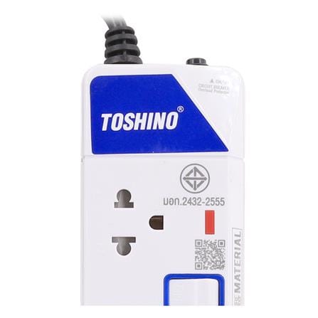 รางปลั๊กไฟ 5 ช่อง 5 สวิตซ์ TOSHINO ET-915 3 ม._3