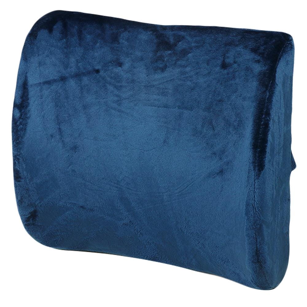 เบาะรองหลัง HOME LIVING STYLE MEMORY FOAM 13X13 นิ้ว สีน้ำเงิน