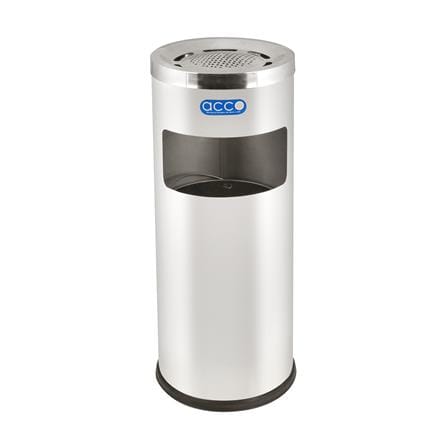 ถังขยะกลม ACCO ML-HM9430B ขนาด 12L สีเงิน_1