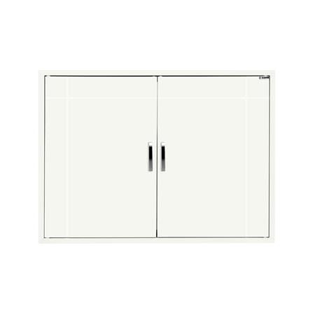 บานซิงค์คู่ CABIN G6 84x64ซม. สีครีม