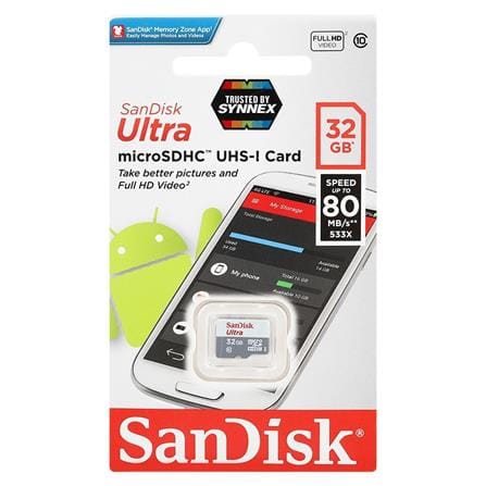 MICRO SD CARD SANDISK ULTRA 32 GB_0