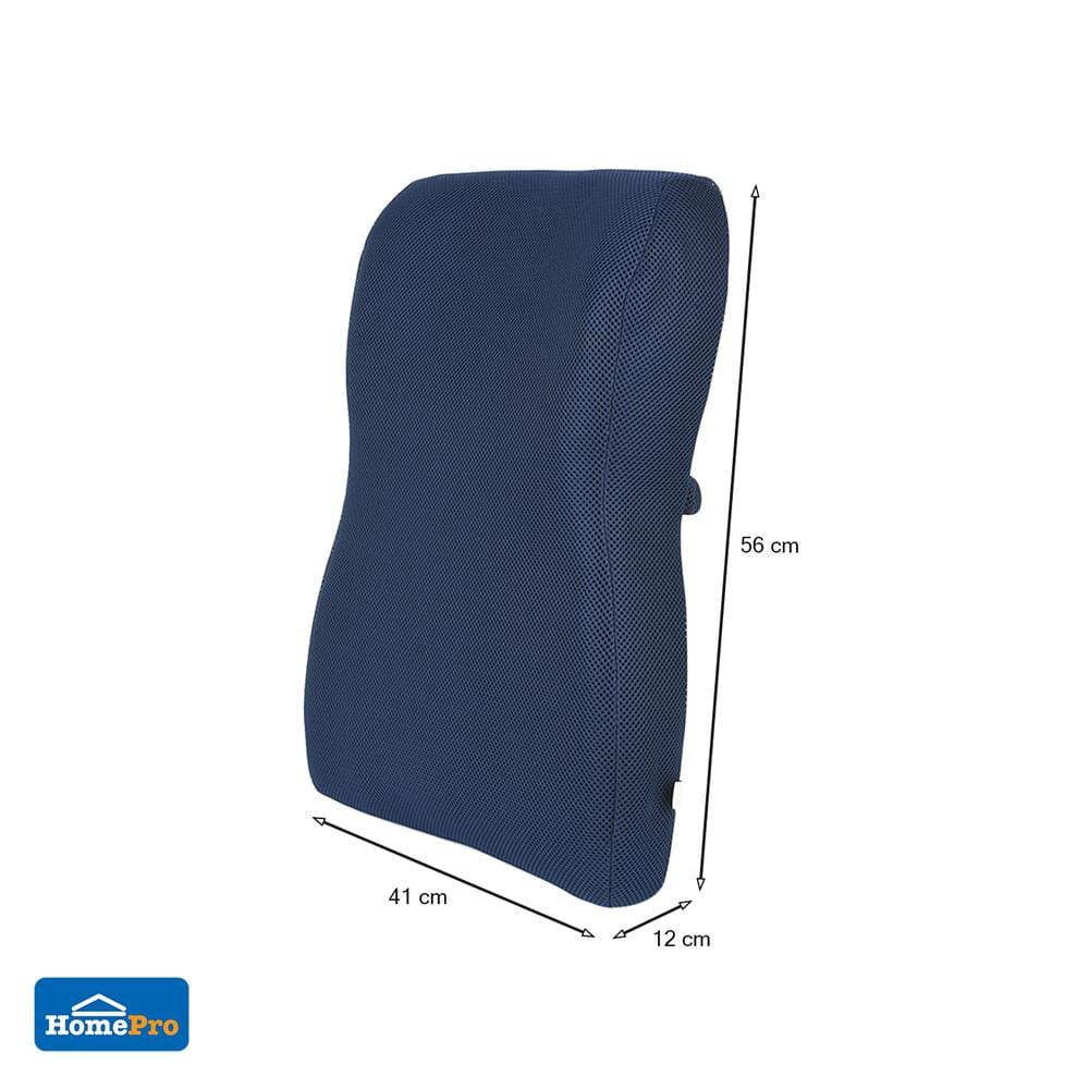 เบาะรองหลัง HOME LIVING STYLE SLENDER 16X22 นิ้ว สีน้ำเงิน