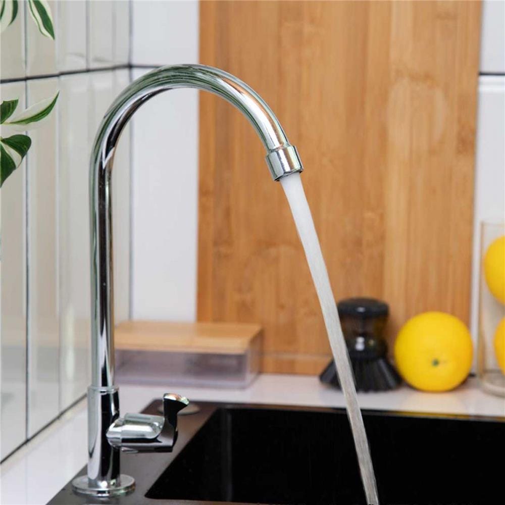 ก๊อกซิงค์เดี่ยวเคาน์เตอร์ RASLAND RA 20C5335 สีเงิน