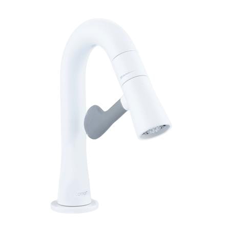 ก๊อกอ่างล้างหน้าเดี่ยวเคาน์เตอร์ COTTO CT1301C43DGWH LED_0