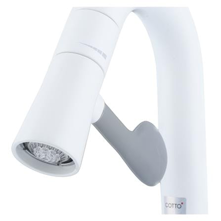 ก๊อกอ่างล้างหน้าเดี่ยวเคาน์เตอร์ COTTO CT1301C43DGWH LED_3