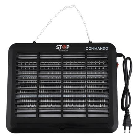 เครื่องช็อตยุงเเละเเมลง COMMANDO 2 วัตต์ สีดำ_0