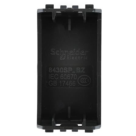 แผ่นปิดช่องว่าง 1 ช่อง SCHNEIDER 8430SP_BZ สีน้ำตาล_1