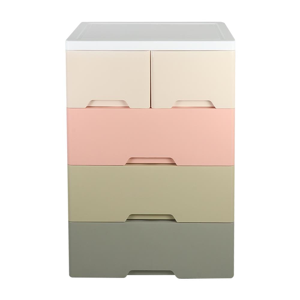 ตู้ลิ้นชัก 4 ชั้นทึบ STACKO M4 40x58x93.5 ซม. สี PASTEL