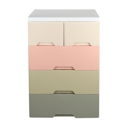 ตู้ลิ้นชัก 4 ชั้นทึบ STACKO M4 40x58x93.5 ซม. สี PASTEL_1
