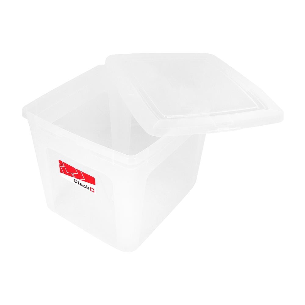 กล่องฝาปิด STACKO CK300 39.5x34x30.5 ซม. สีใส
