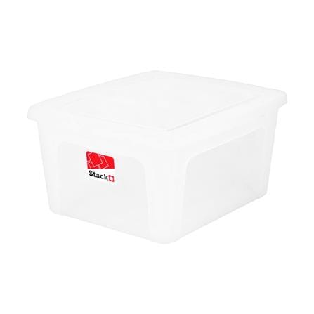 กล่องฝาปิด STACKO CK180 39.5x34x19.9 ซม. สีใส