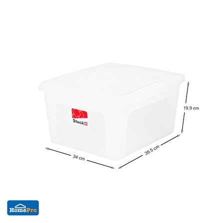 กล่องฝาปิด STACKO CK180 39.5x34x19.9 ซม. สีใส_5