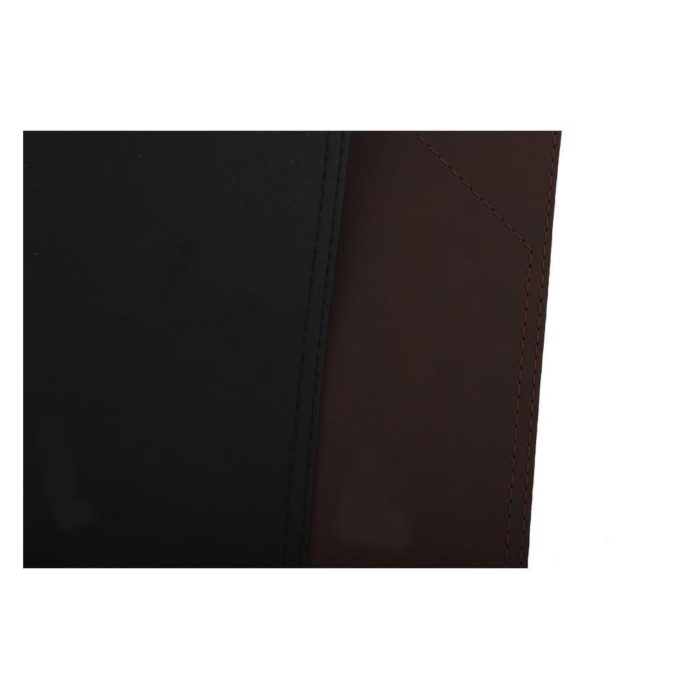 แผ่นรองจาน KAN LEATHER สีน้ำตาลเข้ม