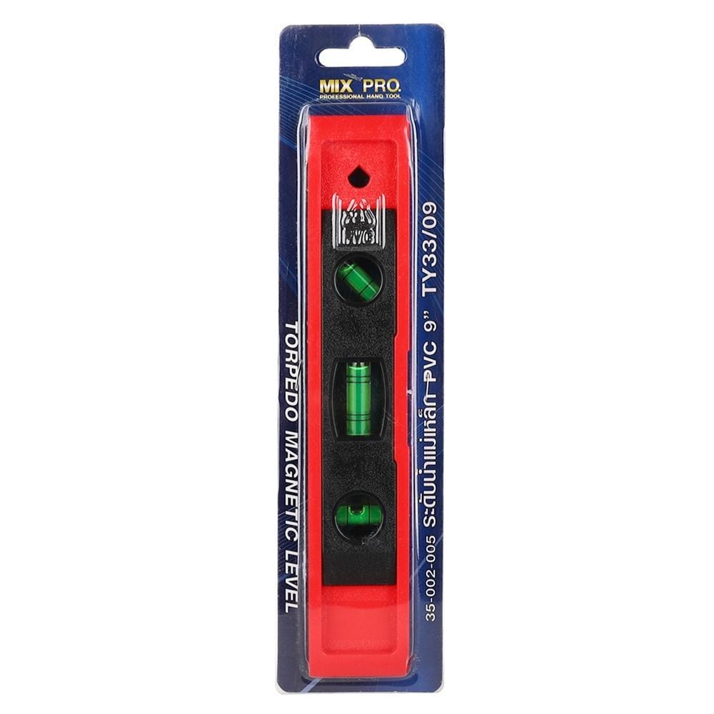ระดับน้ำแม่เหล็ก MIXPRO PVC 9 นิ้ว