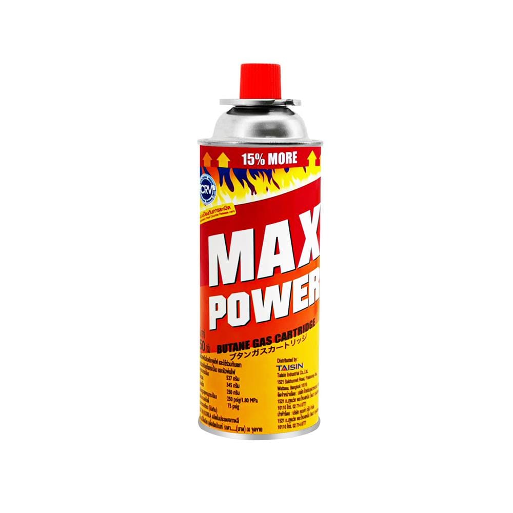 แก๊สกระป๋อง MAX POWER แพ็ค 3 กระป๋อง