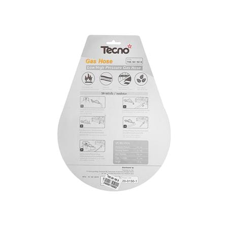 สายยางแก๊สอย่างหนา TECNOSTAR GH 150 B_2