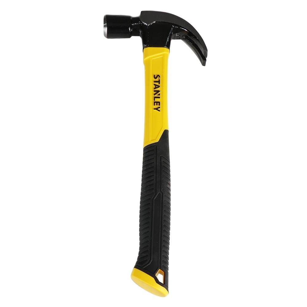 ค้อนหงอน ด้ามไฟเบอร์ STANLEY 51-391 24 มม.