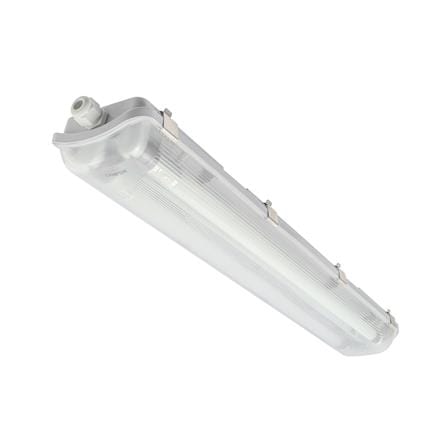 รางนีออนกันฝน LED LAMPTAN TRI PROOF SET 9 วัตต์ 2 หลอด DAYLIGHT สีขาว_1