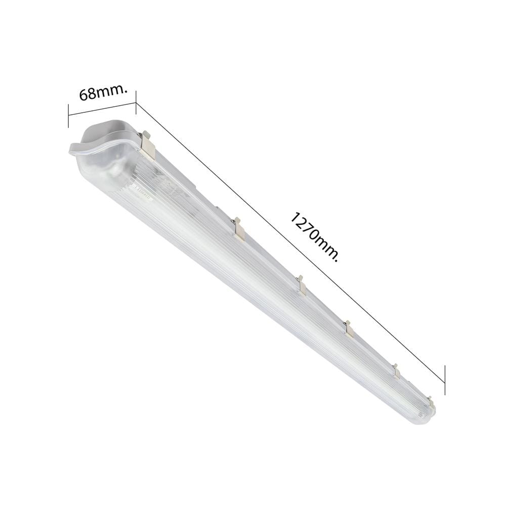 รางนีออนกันฝน LED LAMPTAN TRI PROOF SET 18 วัตต์ DAYLIGHT สีขาว