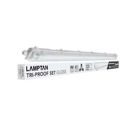 รางนีออนกันฝน LED LAMPTAN TRI PROOF SET 18 วัตต์ DAYLIGHT สีขาว_3