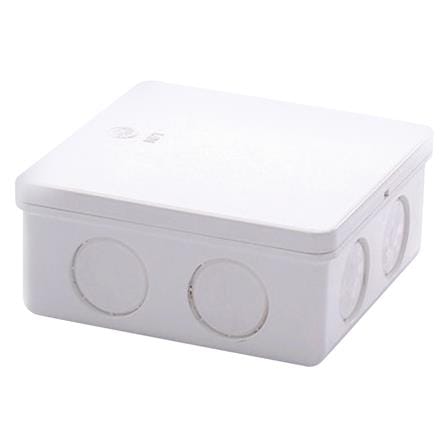 กล่องพักสายเหลี่ยม PVC SCG 4X4 สีขาว