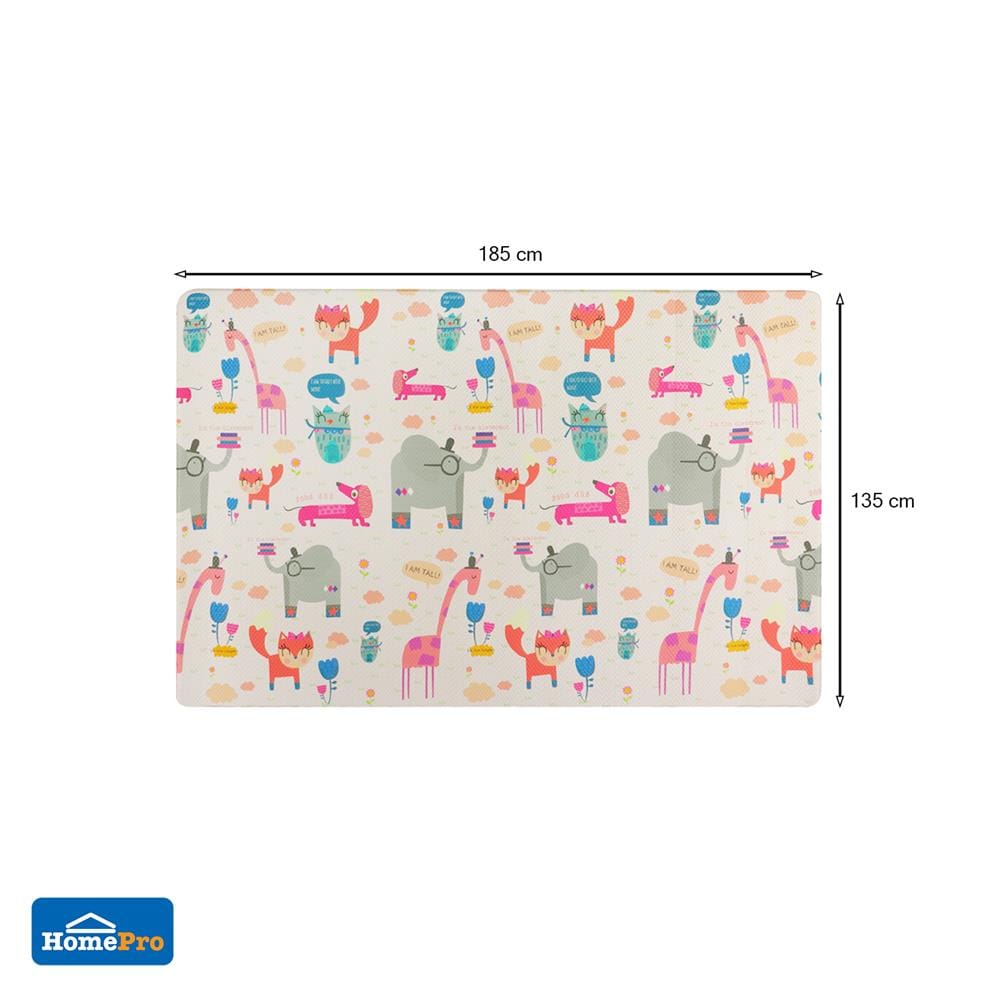 แผ่นอเนกประสงค์ HOME LIVING STYLE PINKYFRIEND135X185 ซม. สีชมพู