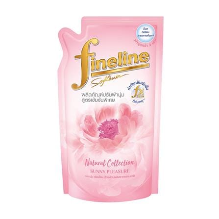 รีฟิลน้ำยาปรับผ้านุ่ม FINELINE 490 มล. SUNNY PLEASURE_0