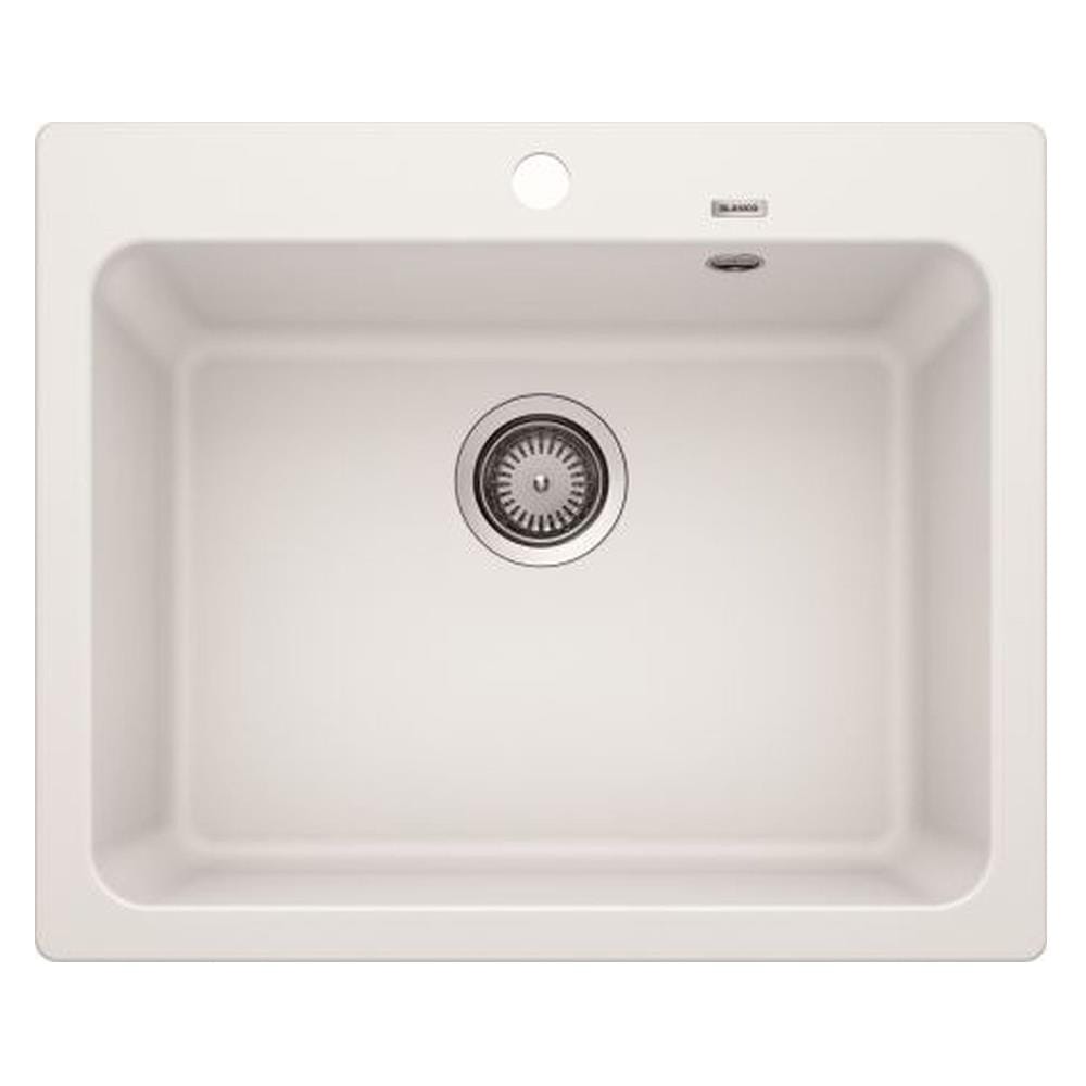 ซิงค์ฝัง 1หลุม BLANCO NAYA 6 495.39.128 แกรนิต สีขาว