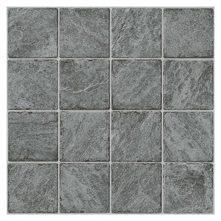 กระเบื้องพื้นพอร์ซเลน  40x40 ซม. CERGRES จากัวร์ เทา A