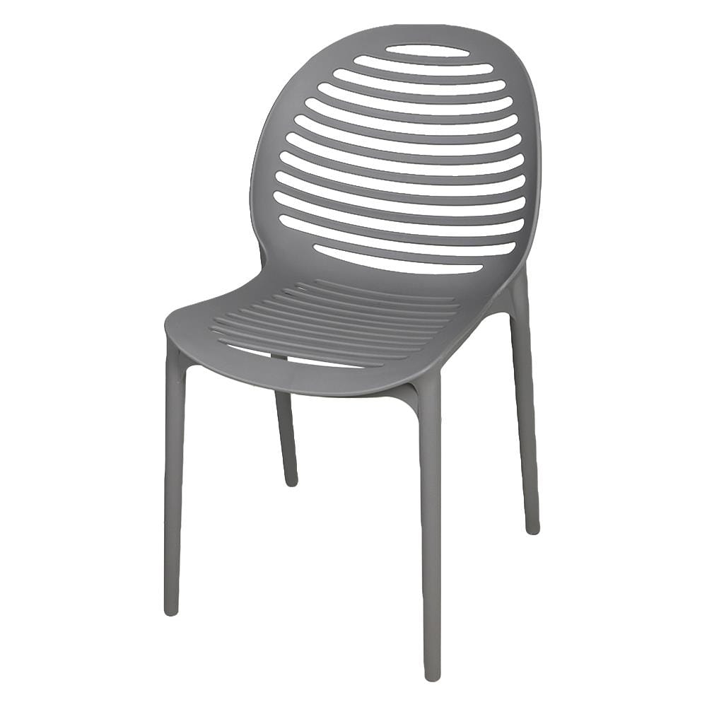 เก้าอี้พลาสติก SPRING VITRA สีเทา_0