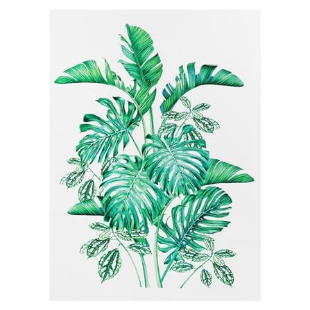 สติ๊กเกอร์ลอกน้ำ DIY HOME LIVING STYLE TROPICAL 34X47 ซม._0