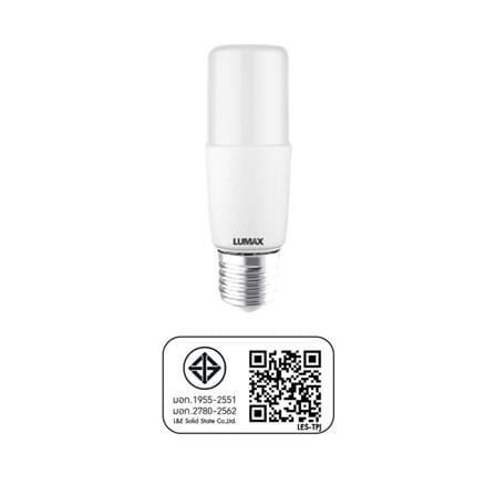 หลอด LED LUMAX T-Bulb 12 วัตต์ E27 WARMWHITE_3