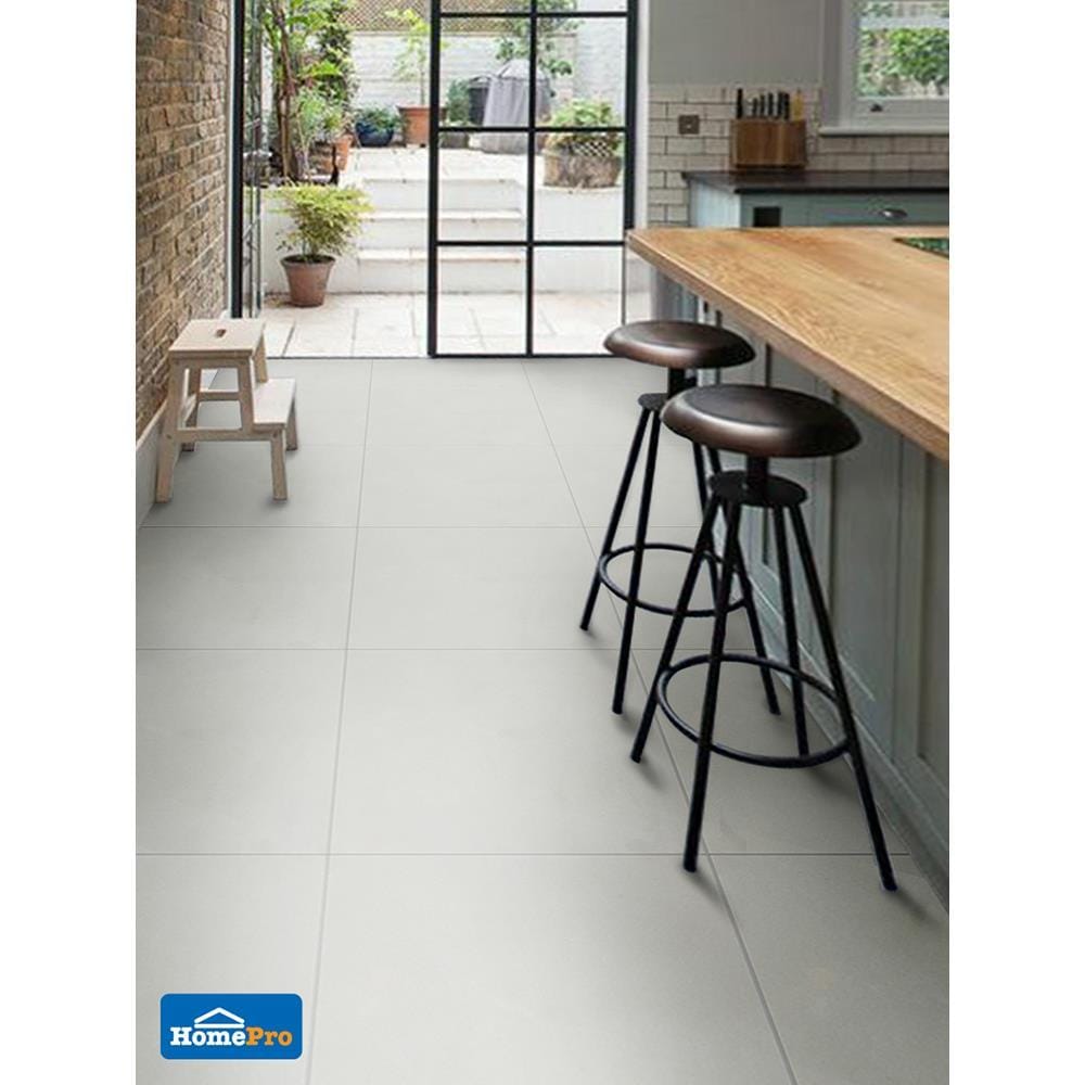กระเบื้องพื้น 60x60 ซม. ลิมา เทา 1.44M2