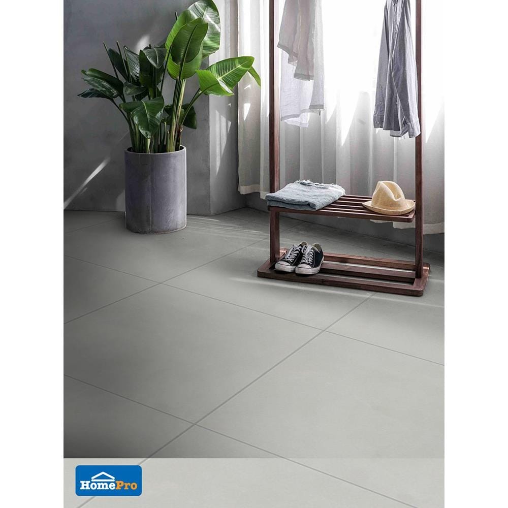 กระเบื้องพื้น 60x60 ซม. ลิมา เทา 1.44M2
