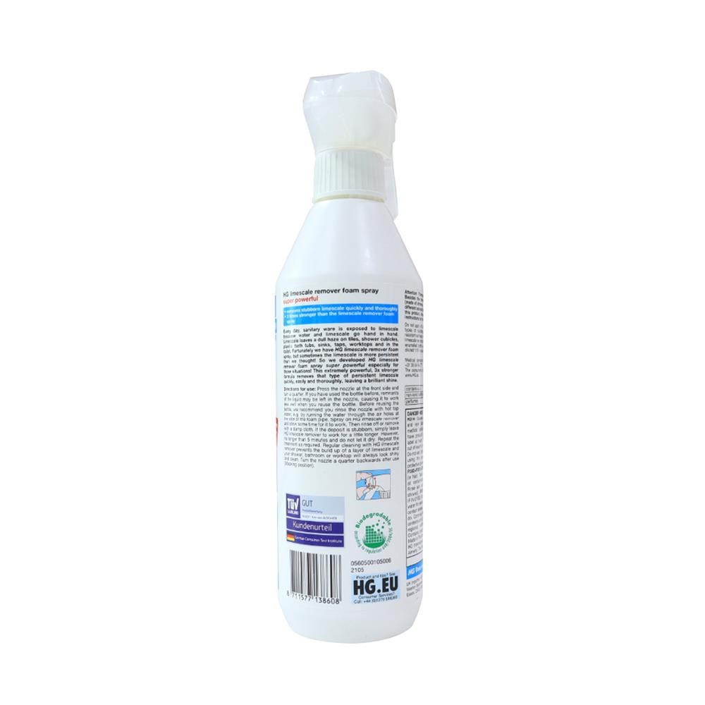 สเปรย์ขจัดคราบหินปูนห้องน้ำ HG 500 มล.