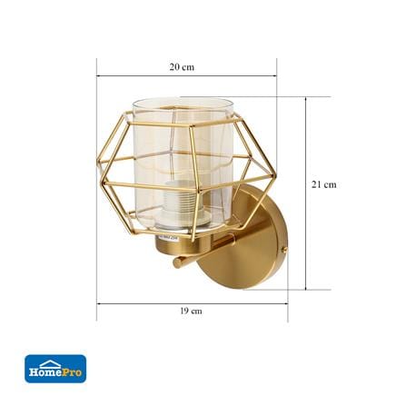 ไฟกิ่งภายใน CARINI 8916/1W สีBRASSรมดำ 1 หัว_5