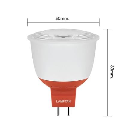 หลอด LED LAMPTAN MR16 COMET 9 วัตต์ WARM WHITE_4