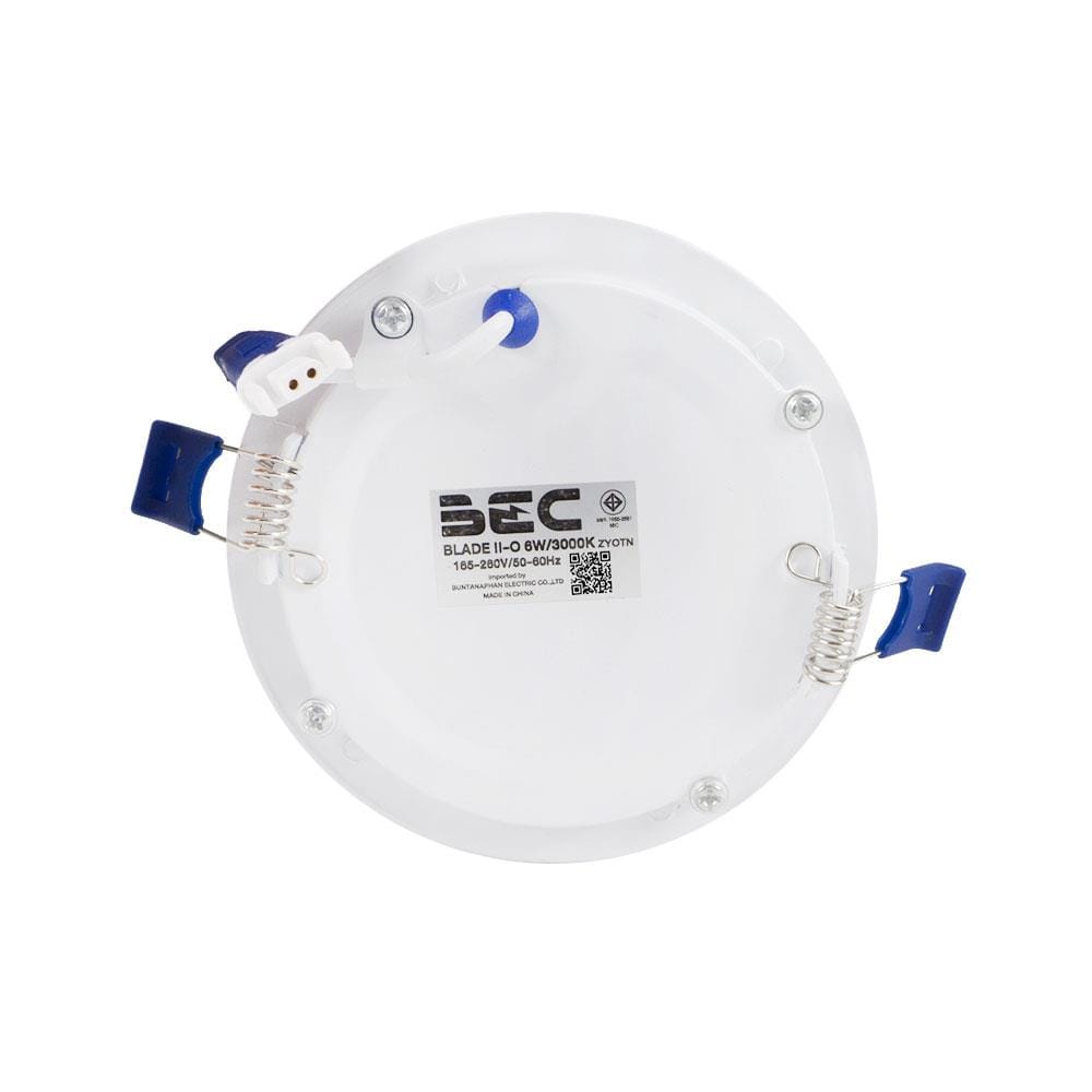 ดาวน์ไลท์ LED BEC BLADE II-O 4 นิ้ว 6 วัตต์ WARM WHITE สีขาว