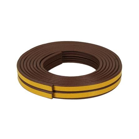 ซีลยางประตู DEXZON E-PROFILE 4X9 มม. 5ม. สีน้ำตาล