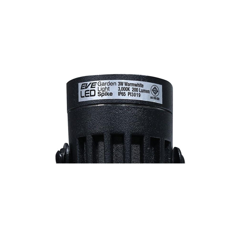 ไฟจัดสวน LED EVE SPIKE 566156 3 วัตต์ WARMWHITE สีดำ