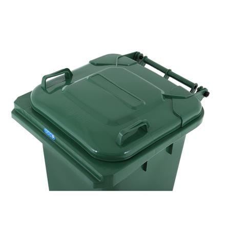 ถังขยะเหลี่ยม ฝาเปิด-ปิด มีล้อ ACCO 120L สีเขียว_3