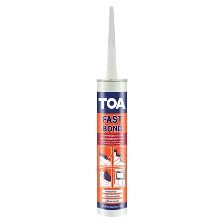 กาวพลังตะปูสูตรน้ำมัน TOA FAST BOND 320 ก. สีเบจ
