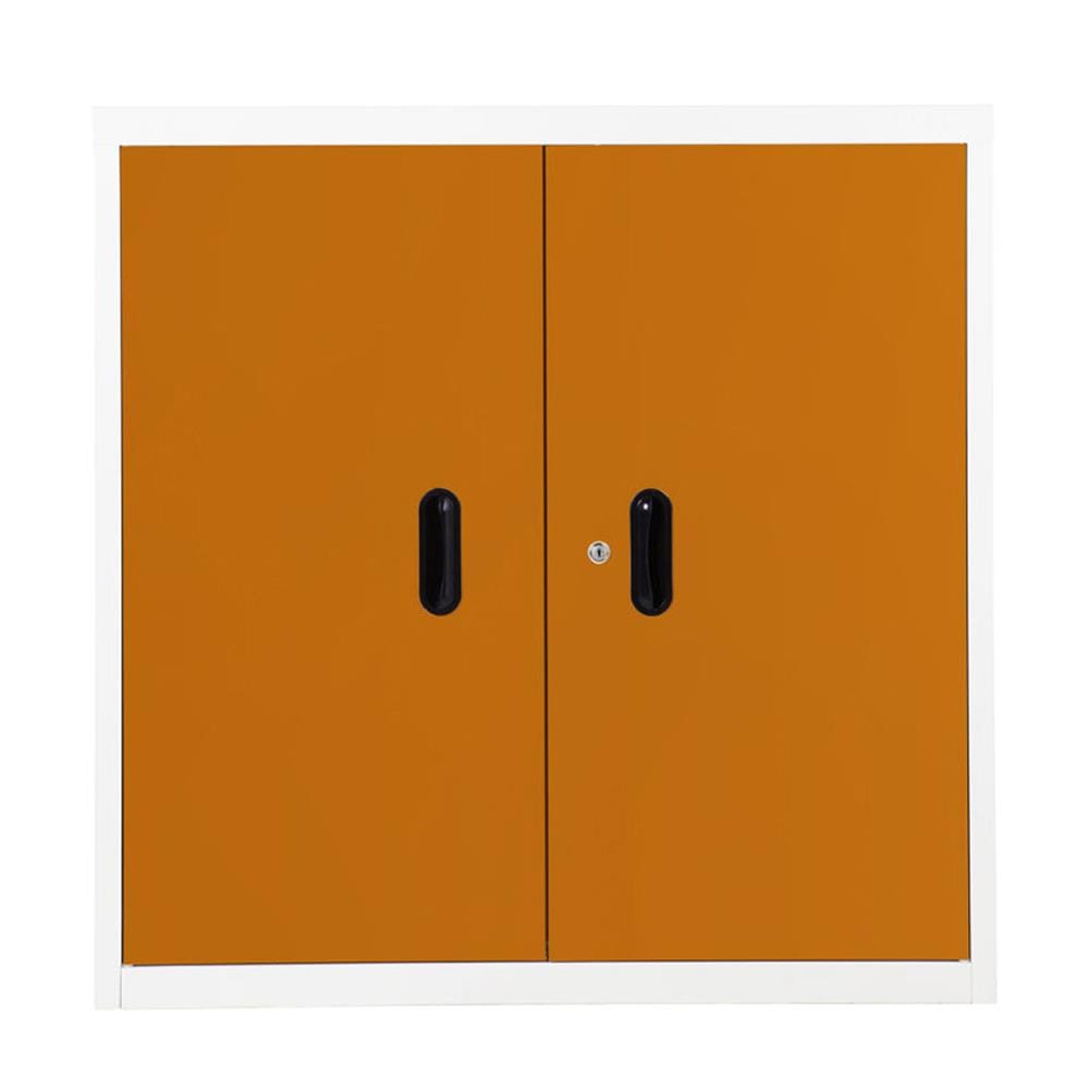 ตู้เหล็กบานเปิดทึบ KIOSK BS-288 สีส้ม